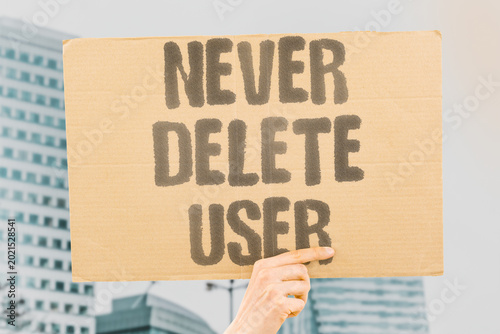 фотографія "Never Delete User" Platforms retain deceased user data because no deletion policy enforces removal