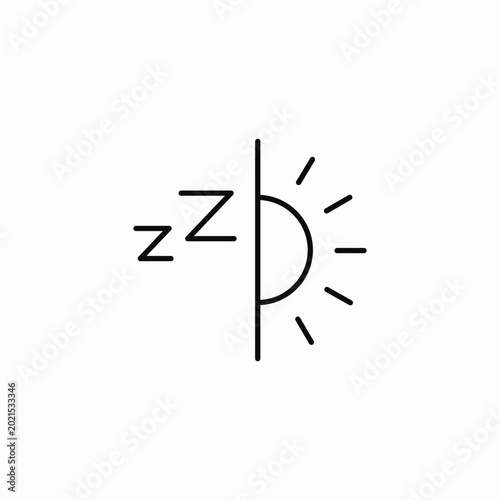 Photos day and night icon sign vector
