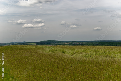 Idyllic Rural Landscape and Green Fields in Dietersheim, Bavaria