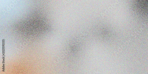Cuadro en lienzo Grainy abstract background with soft, muted color patches and digital noise imag