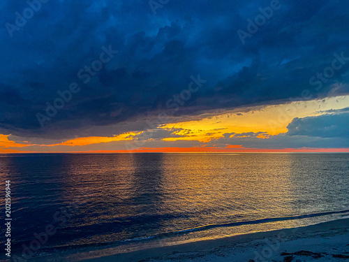 sunrise over the sea
