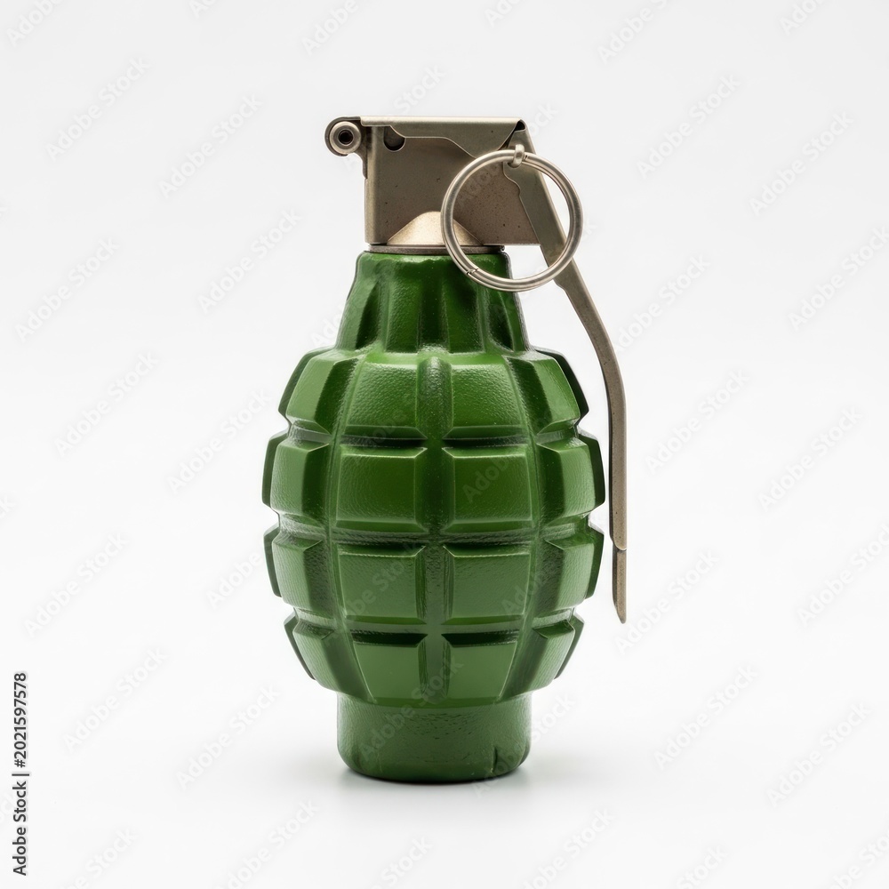 Fototapeta premium Serrated explosive device with trigger