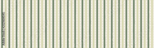 Bright green wide banner with hand-drawn wavy lines and stippled dots
