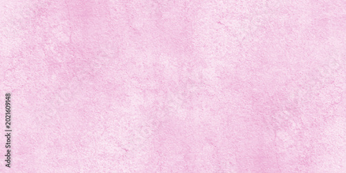 Fotografía Pale pink watercolor paper texture with grainy and mottled surface abstract back