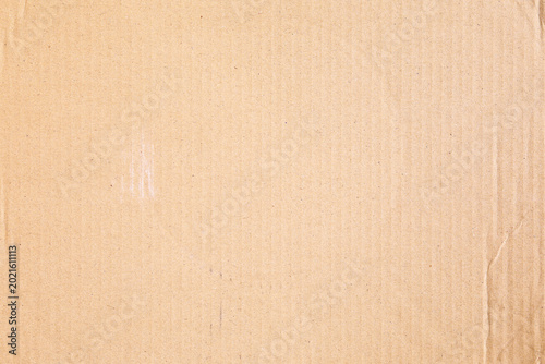 Corrugate Carton box paper board material texture with lines and crease