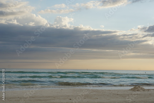 Quadro su tela sunset, siesta key beach, sarasota, florida, evening, north america, april 2026,