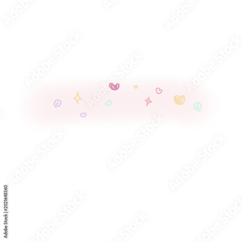 Sparkle blush face filter 