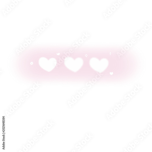 Cute blush face decoration 