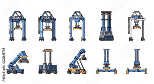Foto Industrial metalworking machines and equipment.