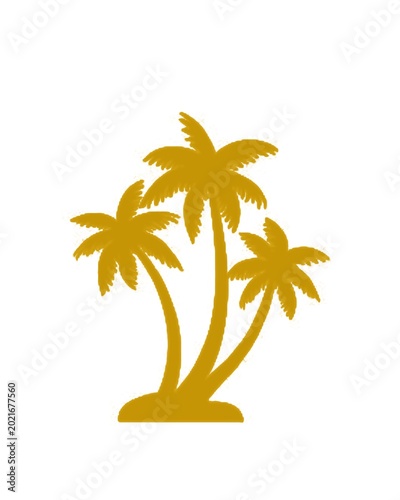 palm tree vector illustration