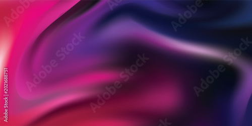 Obraz na plátne Abstract Liquid Gradient Background with Fluid Silk Texture in Magenta, Plum, and Pink