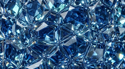 A background texture resembling sparkling blue jewels, glass, and ice.