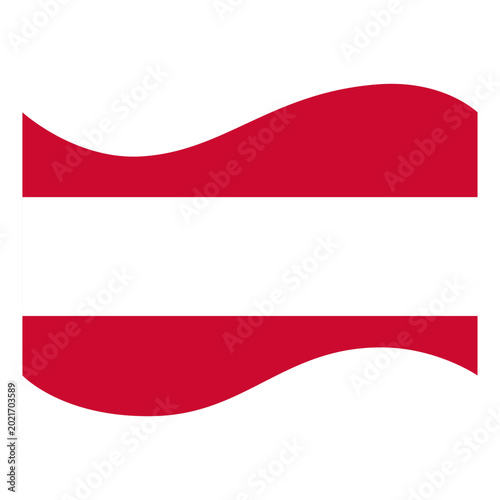Free Download Austria flag waving on white background - GFXLoad
