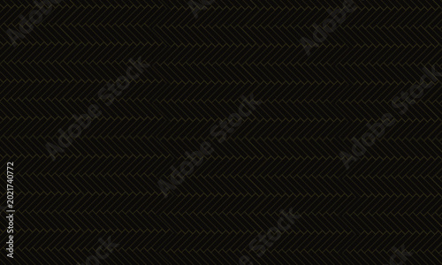 Dark Luxury Herringbone Geometric Pattern Background with Golden Texture