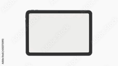 Modern Tablet Device: A sleek, modern tablet with a blank screen, showcasing its minimalist design and technological potential. Perfect for digital content creation or presentation.