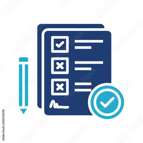 exam paper icon