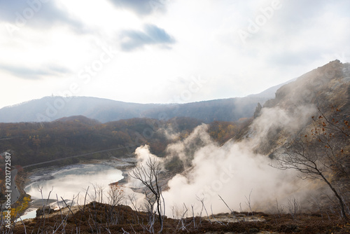 北海道登別2025秋-大湯沼-11