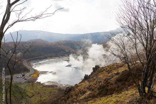 北海道登別2025秋-大湯沼-10