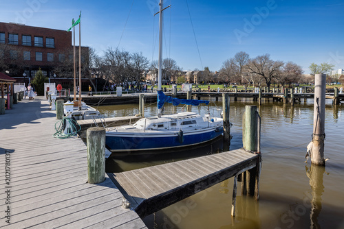 Bild auf Leinwand Old Town Alexandria Virginia