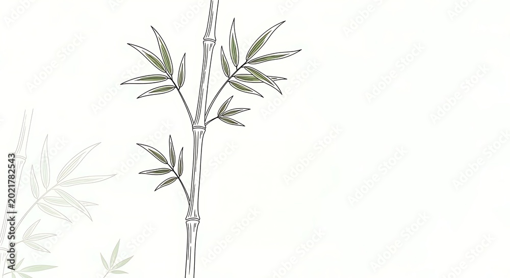 Fototapeta premium Minimalist line art dandelion seed head vector illustration