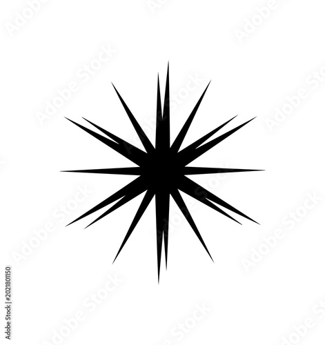 compass rose vector