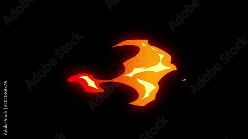 Anime Element Fire Aura 4K