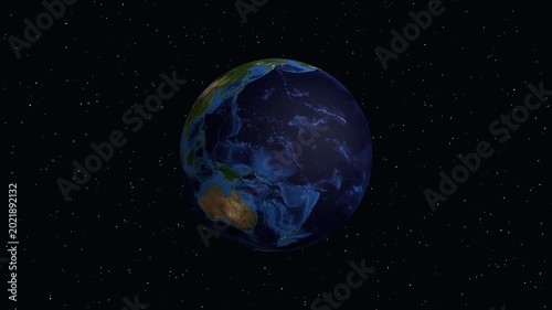 3D Earth Animation Zooming into Aligarh Uttar Pradesh India