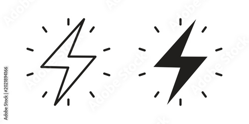 Slika na platnu Conflict icon symbol. Flat Vector illustration set