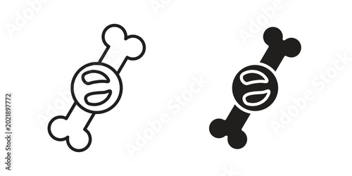 Tableau sur toile Multiple myeloma icon symbol. Flat Vector illustration set