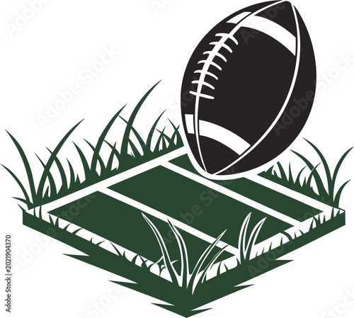 american football vector illustration