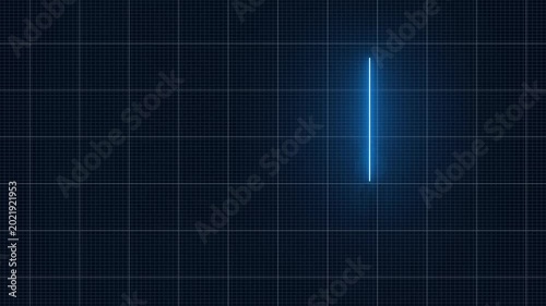 glowing rectangle, Square line spectrum
