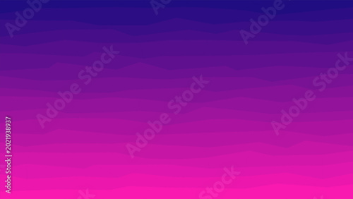 Abstract Neon Geometric Wave Vector Background with Indigo and Pink Gradient