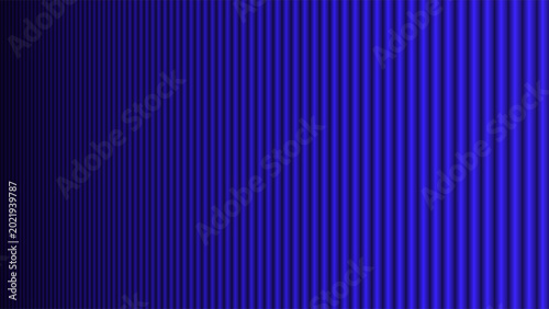 Bild auf Leinwand Abstract geometric vector illustration on dark background with blue gradient dep