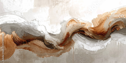 Foto An ancient brown sea shell rests on the nature-worn rock texture as a gentle sea