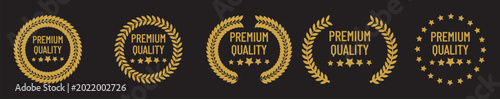 Schilderij op canvas premium quality badges