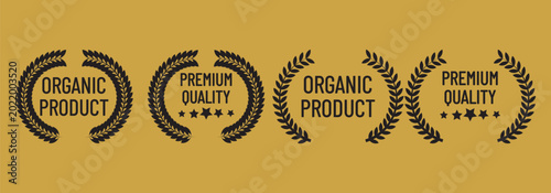 Photography premium quality badges