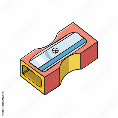 Cartoon Pencil Sharpener