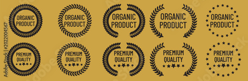 Photos premium quality badges