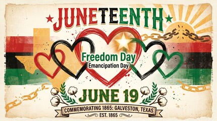 Juneteenth Freedom Day Emancipation Celebration