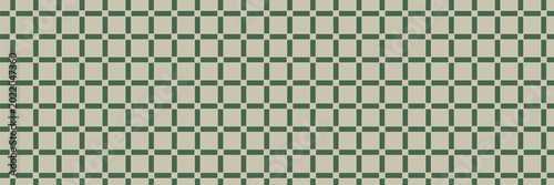 Canvas Print Kopitiam tile geometric pattern. Abstarct mosaic background