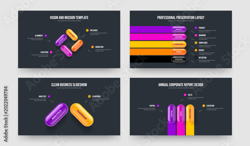 Photos Professional Innovation 4 5 2 3 Step Infographic Presentation Layout Bundle