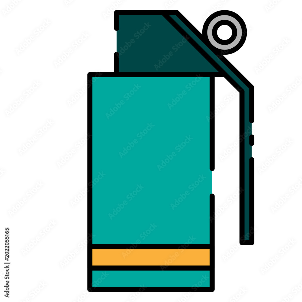 Naklejka premium Military Illustration