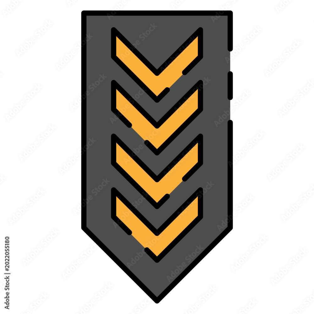 Naklejka premium Military Illustration