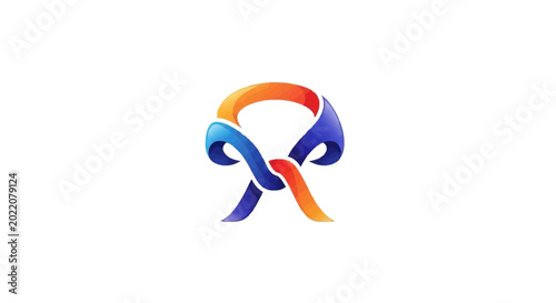 Colorful Infinity Symbol Logo Design.