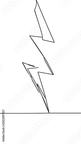 Jagged strike