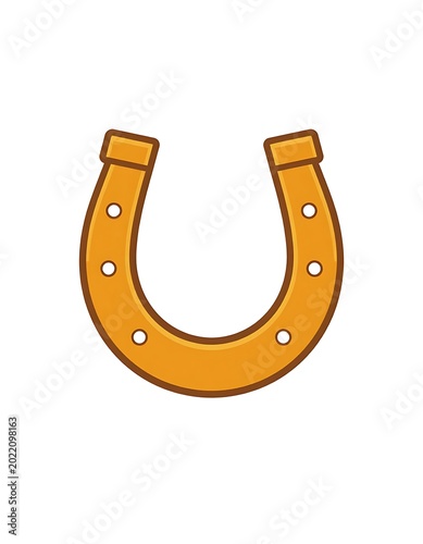 Lucky horseshoe charm