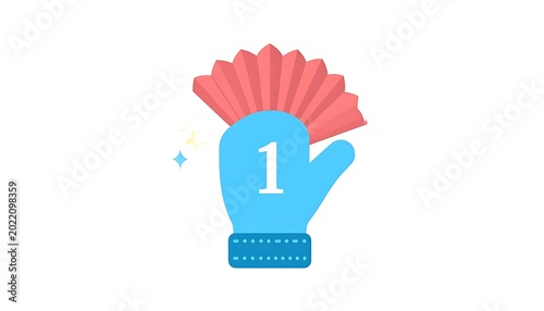 Number one mitten award