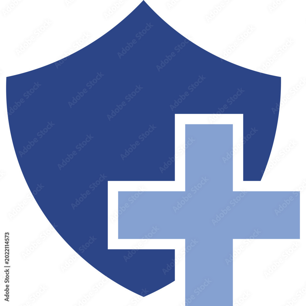 Fototapeta premium Health Safety Logo