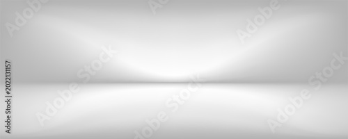 Slika na platnu Abstract white studio background for product presentation