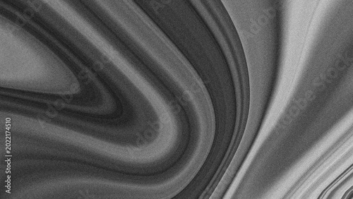 Obraz na plátně Liquid Wave Texture with Grainy Gradient Flow